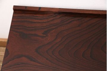 中古　ダイナミックな木目と豪華な金具が魅力的な岩谷堂の衣装タンス(和タンス、引き出し、チェスト、テレビ台)(R-047942)