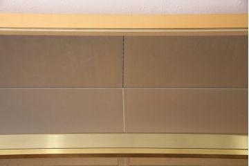 中古　バーズアイが見られる、高級感あふれるショーケース(ガラスケース、陳列棚)(定価80万円)(R-047962)