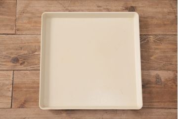 イギリスヴィンテージ　作業台付きが嬉しい!レトロなキッチンキャビネット(食器棚、収納棚、戸棚、ビンテージ)(R-047971)