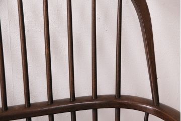 中古　松本民芸家具　#513型　3人掛け　長ウィンザーチェア(三人掛ベンチ、長椅子、ウインザーチェア)(R-047975)