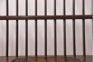 中古　松本民芸家具　#513型　3人掛け　長ウィンザーチェア(三人掛ベンチ、長椅子、ウインザーチェア)(R-047975)