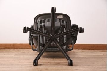 中古　Hermanmiller(ハーマンミラー社)　Bサイズ　ランバーサポート　アーロンチェア(オフィスチェア、椅子、イス)(R-047977)