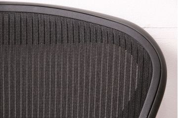 中古　Hermanmiller(ハーマンミラー社)　Bサイズ　ランバーサポート　アーロンチェア(オフィスチェア、椅子、イス)(R-047978)