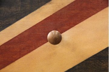 中古　イギリス製　HALO(ハロ)　REGIMENT 9DRAWERS CHEST(レジメント 9ドロワーズ チェスト)　斬新なデザイン!ユニオンジャックが印象的なチェスト(定価約35万円)(引き出し)(R-047983)