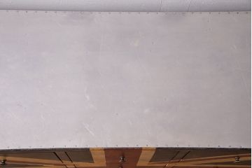 中古　イギリス製　HALO(ハロ)　REGIMENT 9DRAWERS CHEST(レジメント 9ドロワーズ チェスト)　斬新なデザイン!ユニオンジャックが印象的なチェスト(定価約35万円)(引き出し)(R-047983)