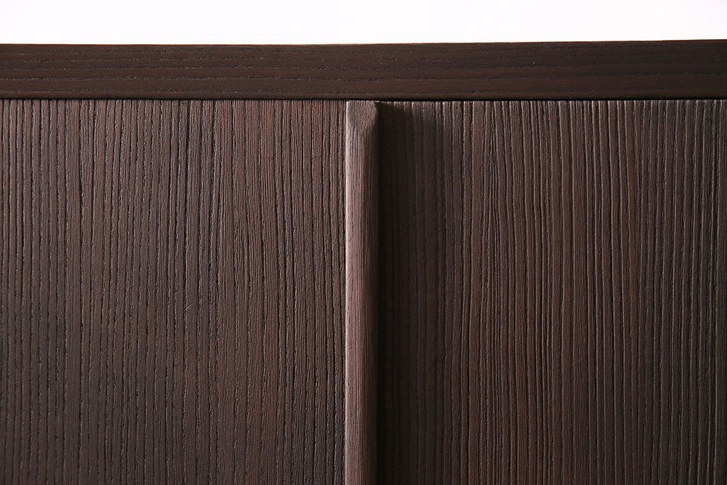 中古　伝統工芸品　品の良さを感じさせる意匠盆付きの加茂総桐箪笥(定価約78万円)(総桐たんす、和タンス、衣装箪笥、着物箪笥)(R-047984)