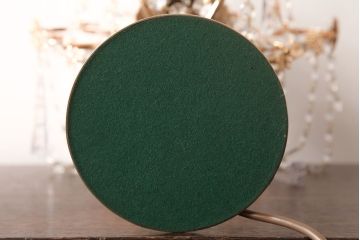 中古　海外製　幻想的なムード作りにぴったり!煌びやかな光を放つガラスドロップのテーブルランプ(スタンドライト、卓上照明)(R-047986)