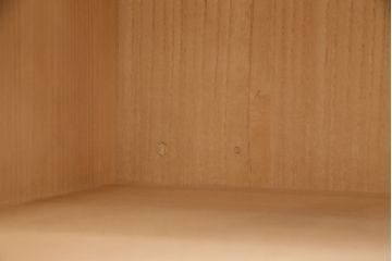 中古　民芸家具　屋久杉の味わい深い木肌が魅力的な衣装箪笥(引き出し、チェスト)(R-048002)