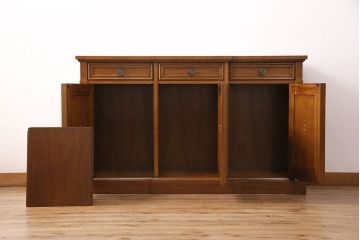 中古　DREXEL HERITAGE(ドレクセルヘリテイジ)　FRANCESCA(フランチェスカ)シリーズ　クリデンザ(クレデンザ、サイドボード、収納棚)(定価約86万円)(R-048004)