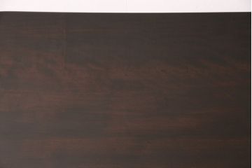 中古　松本民芸家具　深みのある色合いが高級感を醸し出すトレッスル楕円卓(定価約29万円)(2人掛けダイニングテーブル、オーバル型)(R-048007)