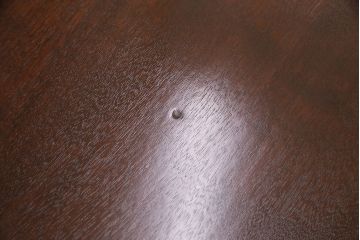 中古　松本民芸家具　#83型　クラシカルな佇まいが上品なバタフライ卓(定価約12万5千円)(バタフライテーブル、エクステンションテーブル、ドロップリーフテーブル)(R-048012)