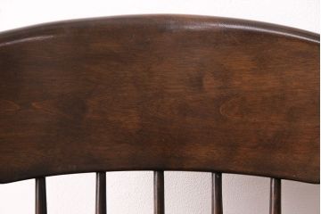 中古　希少　絶版品　松本民芸家具　やすらぎのひとときにおすすめなG型ロッキングチェア(定価約47万円)(椅子、揺り椅子、アームチェア)(R-048020)