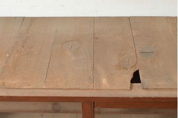 和製アンティーク　大正ロマン香る佇まいが魅力的な栓材製収納棚(キャビネット、食器棚、ガラス戸棚、リビングボード)(R-048023)