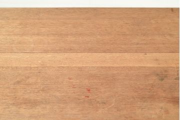 昭和レトロ　総無垢材でつくられたシンプルなデザインの作業台(ダイニングテーブル)(R-048044)