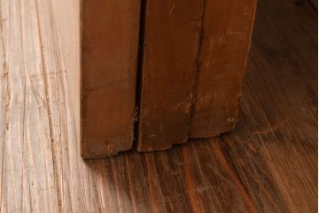 アンティーク建具　帯部分のデザインが目を引く品のある簀戸3枚セット(簾戸、葭戸、夏障子、すど、葦戸)(R-048055)