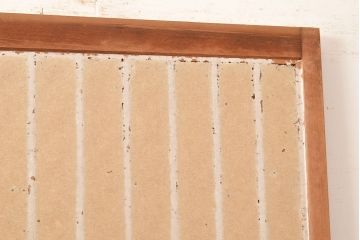 アンティーク建具　和レトロな雰囲気漂う障子戸2枚セット(引き戸、建具)(R-048059)