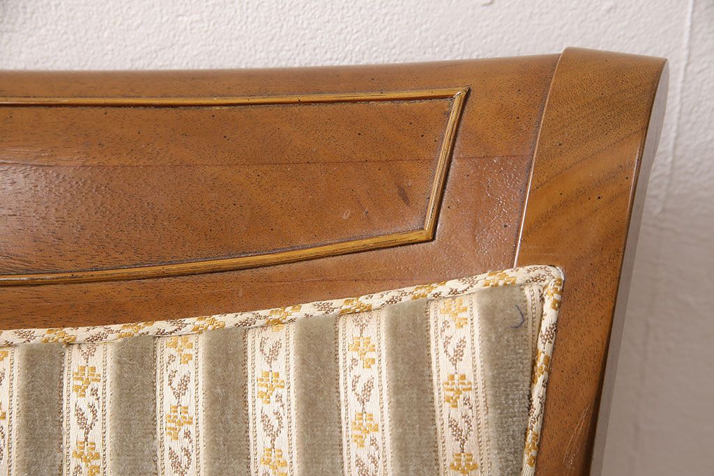 中古　DREXEL HERITAGE(ドレクセルヘリテイジ)のFRANCESCA(フランチェスカ)シリーズ　J917　優美なアームチェア(ダイニングチェア、椅子)(定価約22万円)(R-048062)