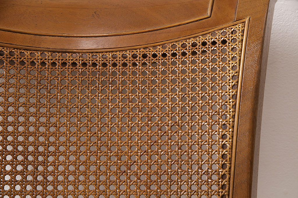 中古　DREXEL HERITAGE(ドレクセルヘリテイジ)のFRANCESCA(フランチェスカ)シリーズ　J917　優美なアームチェア(ダイニングチェア、椅子)(定価約22万円)(R-048063)