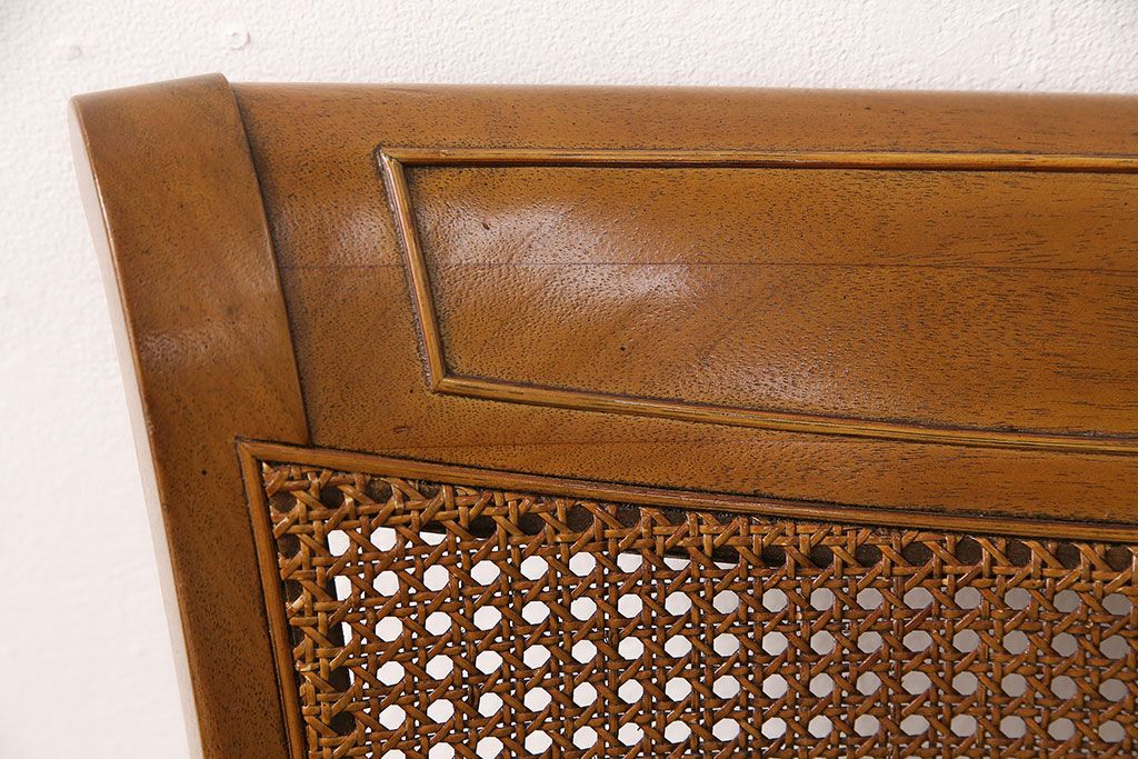 中古　DREXEL HERITAGE(ドレクセルヘリテイジ)のFRANCESCA(フランチェスカ)シリーズ　J917　優美なアームチェア(ダイニングチェア、椅子)(定価約22万円)(R-048064)