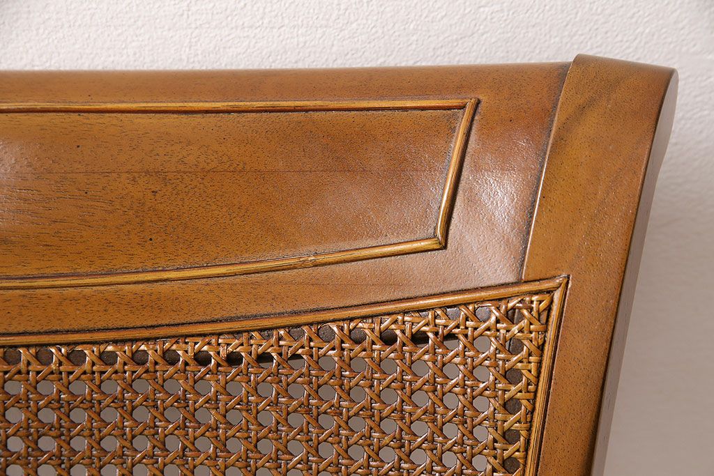 中古　DREXEL HERITAGE(ドレクセルヘリテイジ)のFRANCESCA(フランチェスカ)シリーズ　J917　優美なアームチェア(ダイニングチェア、椅子)(定価約22万円)(R-048064)