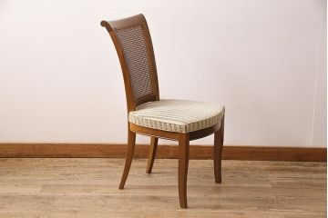 中古　DREXEL HERITAGE(ドレクセルヘリテイジ)のFRANCESCA(フランチェスカ)シリーズ　J917　気品のあるサイドチェア(ダイニングチェア、椅子)(定価約16万円)(R-048065)