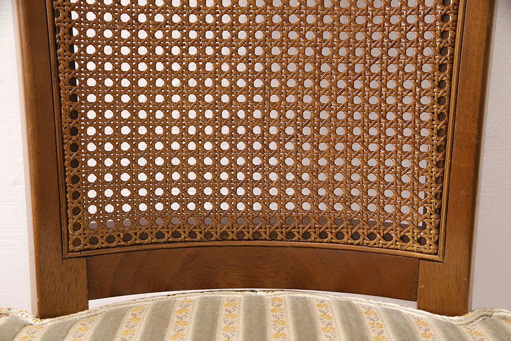 中古　DREXEL HERITAGE(ドレクセルヘリテイジ)のFRANCESCA(フランチェスカ)シリーズ　J917　気品のあるサイドチェア(ダイニングチェア、椅子)(定価約16万円)(R-048065)