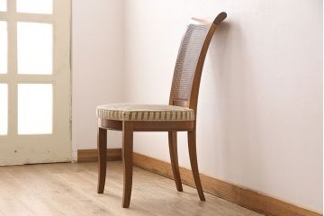 中古　DREXEL HERITAGE(ドレクセルヘリテイジ)のFRANCESCA(フランチェスカ)シリーズ　J917　気品のあるサイドチェア(ダイニングチェア、椅子)(定価約16万円)(R-048066)