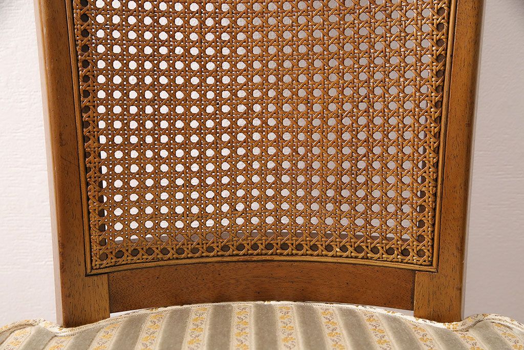 中古　DREXEL HERITAGE(ドレクセルヘリテイジ)のFRANCESCA(フランチェスカ)シリーズ　J917　気品のあるサイドチェア(ダイニングチェア、椅子)(定価約16万円)(R-048066)