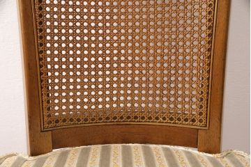 中古　DREXEL HERITAGE(ドレクセルヘリテイジ)のFRANCESCA(フランチェスカ)シリーズ　J917　気品のあるサイドチェア(ダイニングチェア、椅子)(定価約16万円)(R-048066)