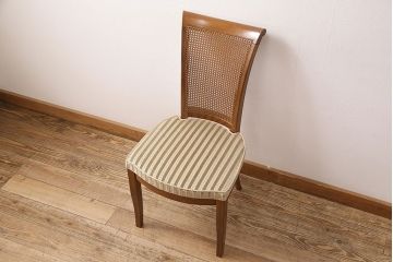 中古　DREXEL HERITAGE(ドレクセルヘリテイジ)のFRANCESCA(フランチェスカ)シリーズ　J917　気品のあるサイドチェア(ダイニングチェア、椅子)(定価約16万円)(R-048066)