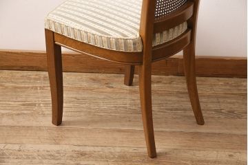 中古　DREXEL HERITAGE(ドレクセルヘリテイジ)のFRANCESCA(フランチェスカ)シリーズ　J917　気品のあるサイドチェア(ダイニングチェア、椅子)(定価約16万円)(R-048066)