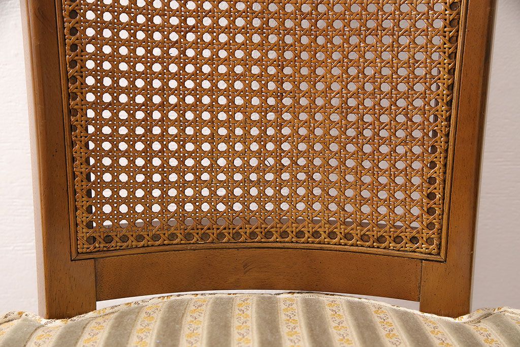 中古　DREXEL HERITAGE(ドレクセルヘリテイジ)のFRANCESCA(フランチェスカ)シリーズ　J917　気品のあるサイドチェア(ダイニングチェア、椅子)(定価約16万円)(R-048068)