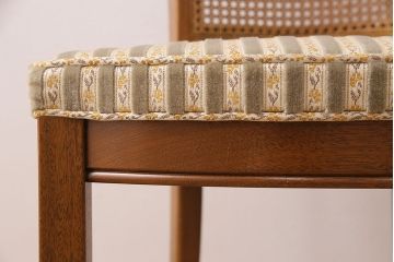 中古　DREXEL HERITAGE(ドレクセルヘリテイジ)のFRANCESCA(フランチェスカ)シリーズ　J917　気品のあるサイドチェア(ダイニングチェア、椅子)(定価約16万円)(R-048070)