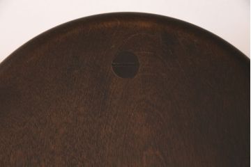 中古　松本民芸家具　花台としても活躍する温もりあふれる三脚スツール(椅子、花台)(R-048080)