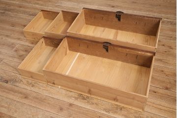 和製アンティーク　リメイク品　和の情緒溢れる米沢箪笥サイドボード(時代箪笥、衣装箪笥、引き出し)(R-048084)