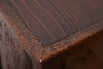 和製アンティーク　シンプルで落ち着いた佇まいが空間に馴染みやすい戸棚(収納棚、キャビネット、飾り棚)(R-048107)