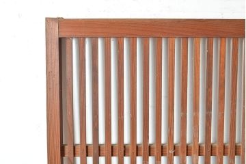 和製アンティーク　昭和初期　上品な和の雰囲気を演出する格子戸3枚セット　(R-048113)