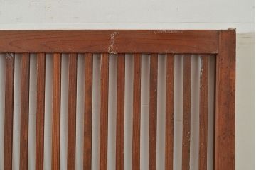 和製アンティーク　昭和初期　上品な和の雰囲気を演出する格子戸3枚セット　(R-048113)