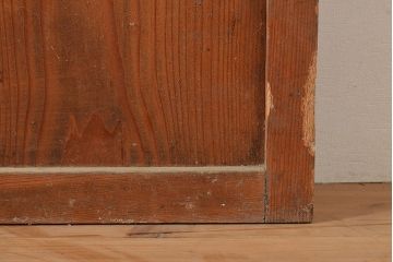 和製アンティーク　昭和初期　上品な和の雰囲気を演出する格子戸3枚セット　(R-048113)