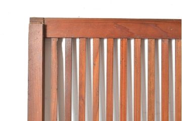 和製アンティーク　昭和初期　上品な和の雰囲気を演出する格子戸3枚セット　(R-048113)