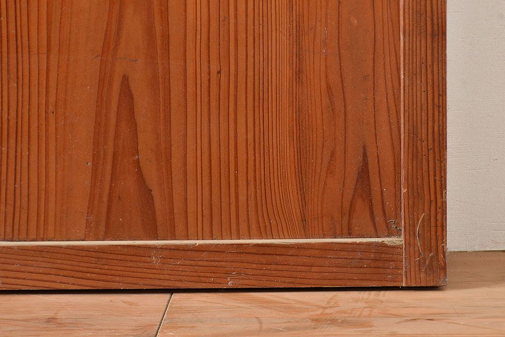 和製アンティーク　昭和初期　上品な和の雰囲気を演出する格子戸3枚セット　(R-048113)