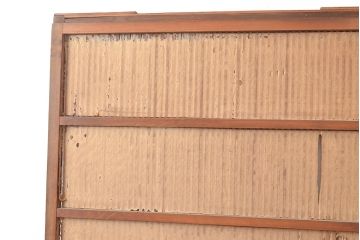 和製アンティーク　和モダンな空間づくりに活躍する万本格子戸(引き戸、障子戸)(R-048125)