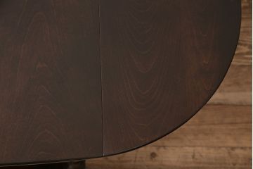 中古　松本民芸家具の#83型　上品な佇まいのバタフライ卓(エクステンションテーブル、サイドテーブル、センターテーブル)(定価約13万5千円)(R-048127)