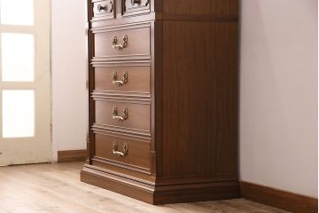 中古　美品　DREXEL HERITAGE(ドレクセルヘリテイジ)のFRANCESCA(フランチェスカ)シリーズ　優美な佇まいのチェスト(引き出し)(定価約84万円)(R-048131)