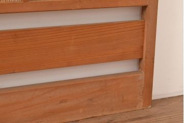 和製アンティーク　清々しさを感じさせる御簾戸4枚セット(簾戸、簀戸、葭戸、夏障子、夏戸、葦戸)(R-048136)