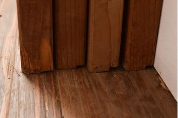 和製アンティーク　清々しさを感じさせる御簾戸4枚セット(簾戸、簀戸、葭戸、夏障子、夏戸、葦戸)(R-048136)