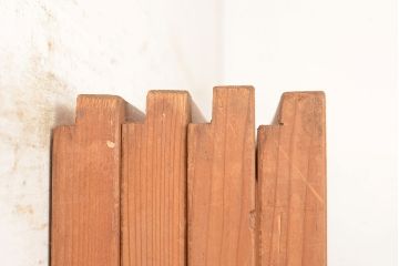 和製アンティーク　トンボの透かし彫りが情緒あふれる御簾戸4枚セット(簾戸、簀戸、葭戸、夏障子、夏戸、葦戸)(R-048137)