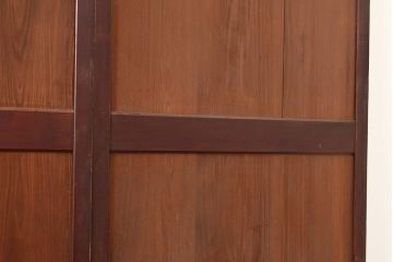 アンティーク建具　大正期　長い歳月を経た味わいが趣溢れる帯戸4枚セット　(R-048142)