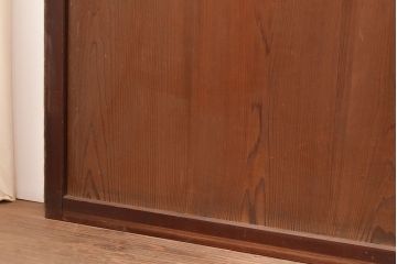 アンティーク建具　大正期　長い歳月を経た味わいが趣溢れる帯戸4枚セット　(R-048142)