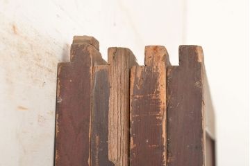 アンティーク建具　大正期　長い歳月を経た味わいが趣溢れる帯戸4枚セット　(R-048142)